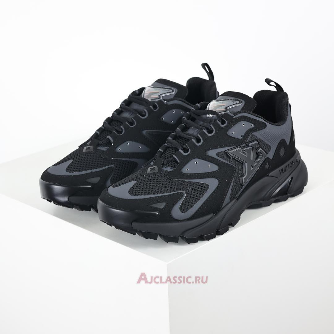 New Louis Vuitton LV Runner Tatic Sneaker "Black Grey" 1A9UNT Shoes