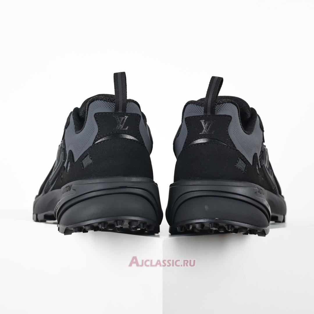 New Louis Vuitton LV Runner Tatic Sneaker "Black Grey" 1A9UNT Shoes