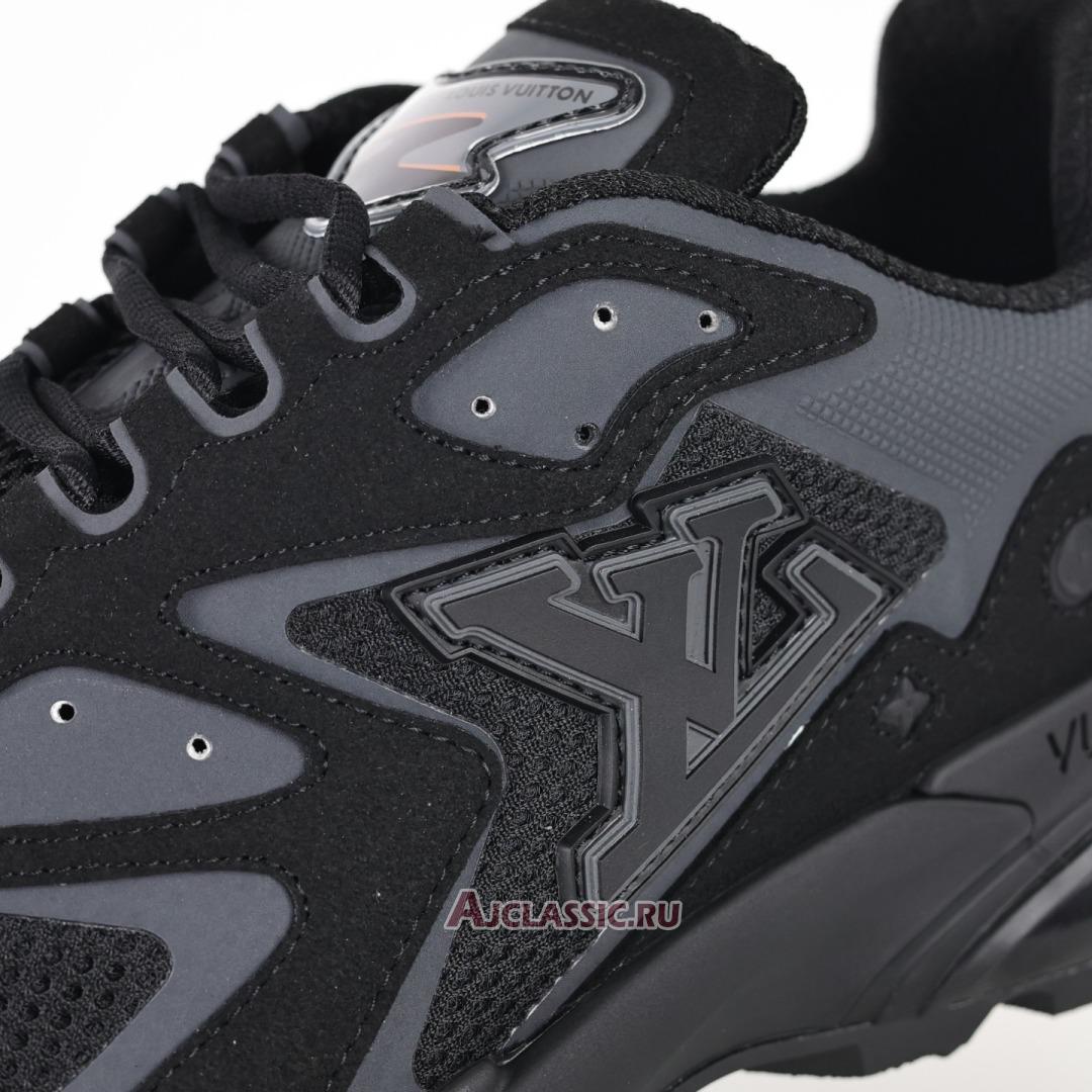 New Louis Vuitton LV Runner Tatic Sneaker "Black Grey" 1A9UNT Shoes