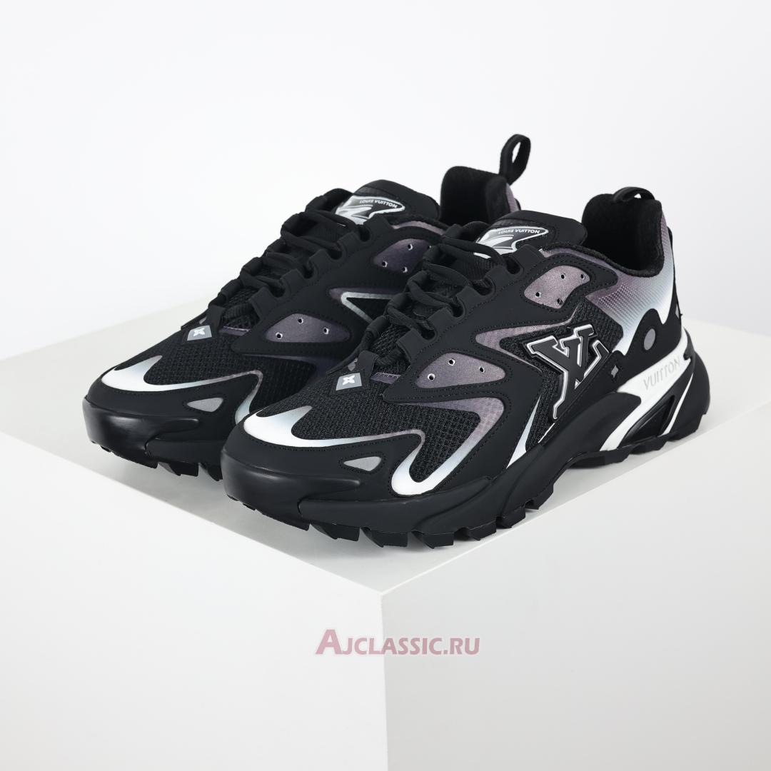 New Louis Vuitton LV Runner Tatic Sneaker "Black White" 1ACG7X Shoes