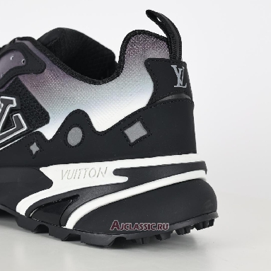 Buy Louis Vuitton LV Runner Tatic Sneaker Black White Black 1ACG7X Quality Reps Replicas Shoes