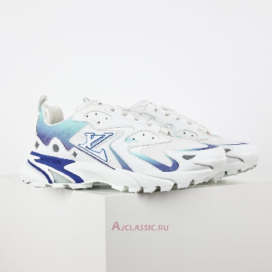 Buy Louis Vuitton LV Runner Tatic Sneaker White Blue White 1ACF13 Quality Reps Replicas Shoes