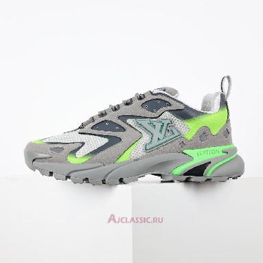 Buy Louis Vuitton LV Runner Tatic Sneaker Grey Neon Green Grey 1ABLZ5 Quality Reps Replicas Shoes
