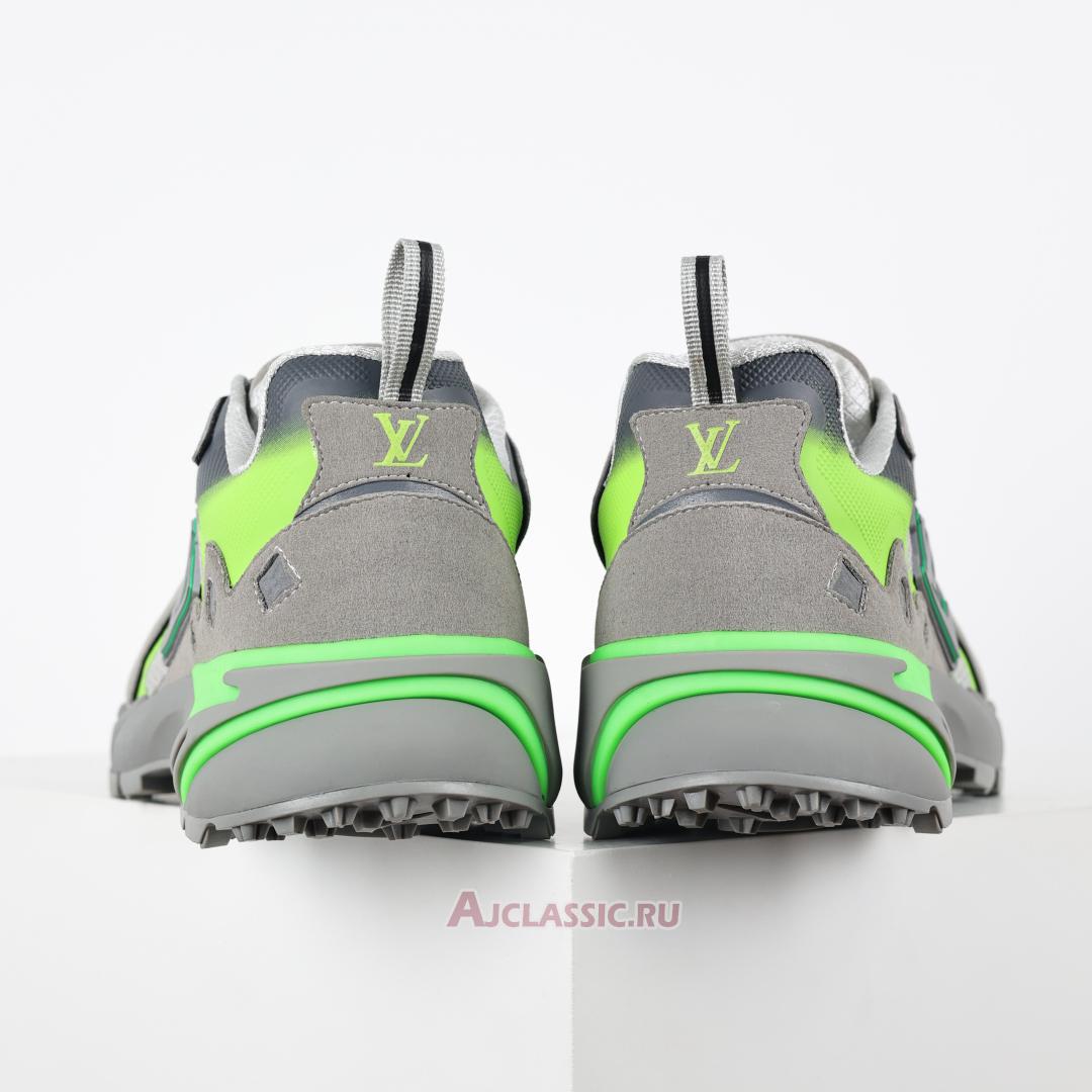 New Louis Vuitton LV Runner Tatic Sneaker "Grey Neon Green" 1ABLZ5 Shoes