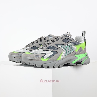 Buy Louis Vuitton LV Runner Tatic Sneaker Grey Neon Green Grey 1ABLZ5 Quality Reps Replicas Shoes