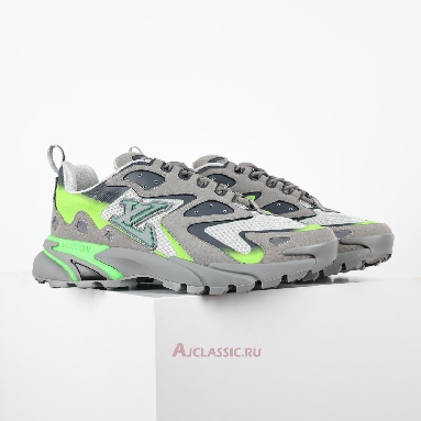 Buy Louis Vuitton LV Runner Tatic Sneaker Grey Neon Green Grey 1ABLZ5 Quality Reps Replicas Shoes