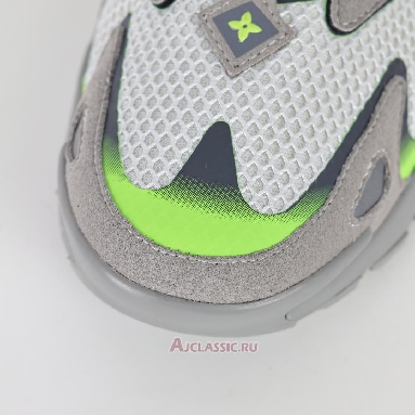 Buy Louis Vuitton LV Runner Tatic Sneaker Grey Neon Green Grey 1ABLZ5 Quality Reps Replicas Shoes