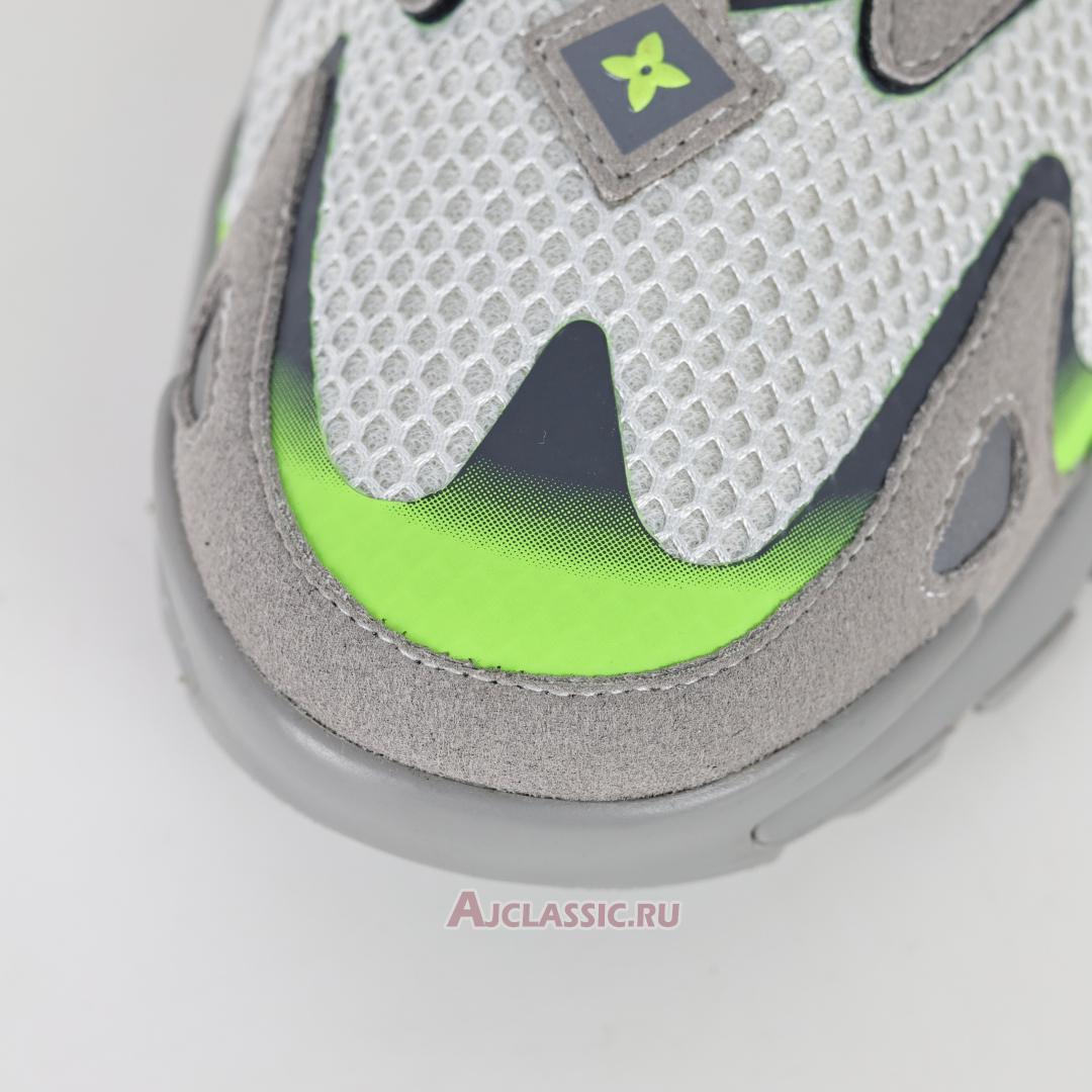 New Louis Vuitton LV Runner Tatic Sneaker "Grey Neon Green" 1ABLZ5 Shoes