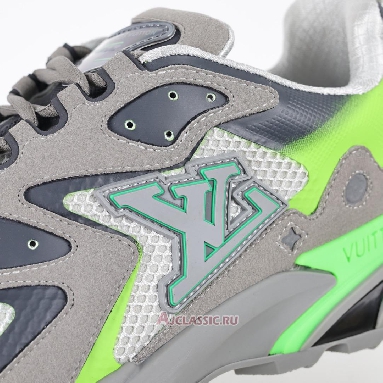 Buy Louis Vuitton LV Runner Tatic Sneaker Grey Neon Green Grey 1ABLZ5 Quality Reps Replicas Shoes