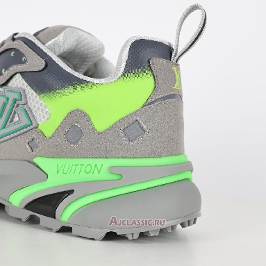 Buy Louis Vuitton LV Runner Tatic Sneaker Grey Neon Green Grey 1ABLZ5 Quality Reps Replicas Shoes