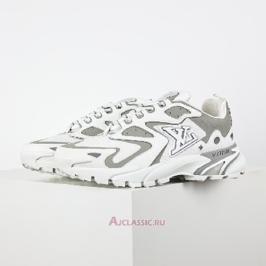 Buy Louis Vuitton LV Runner Tatic Sneaker White Grey White 1A9TUZ Quality Reps Replicas Shoes