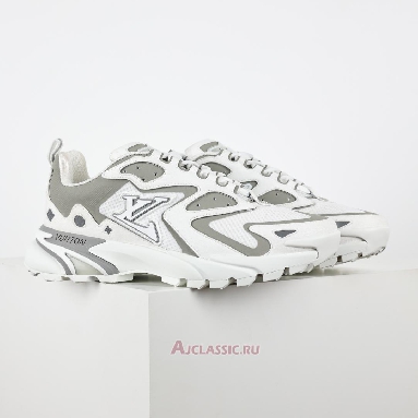 Buy Louis Vuitton LV Runner Tatic Sneaker White Grey White 1A9TUZ Quality Reps Replicas Shoes