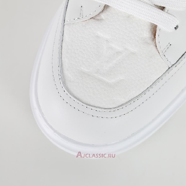 Buy Louis Vuitton LV Beverly Hills White Brown Monogram Embossed White 1A8V3H Quality Reps Replicas Shoes