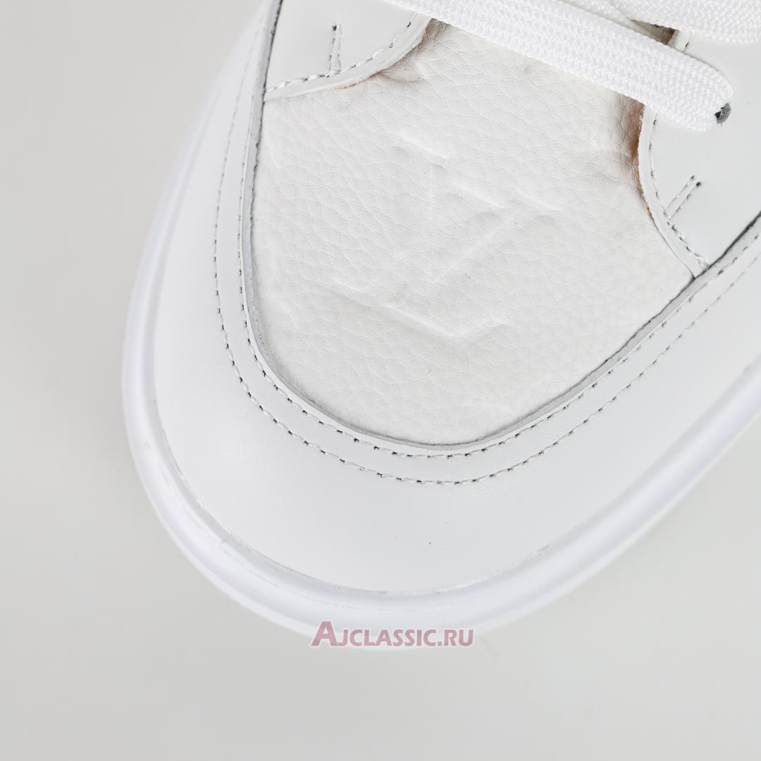 New Louis Vuitton LV Beverly Hills "White Brown Monogram Embossed" 1A8V3H Shoes