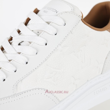 Buy Louis Vuitton LV Beverly Hills White Brown Monogram Embossed White 1A8V3H Quality Reps Replicas Shoes