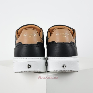 Buy Louis Vuitton LV Beverly Hills Sneaker Black Brown Monogram Embossed Black 1A8V45 Quality Reps Replicas Shoes