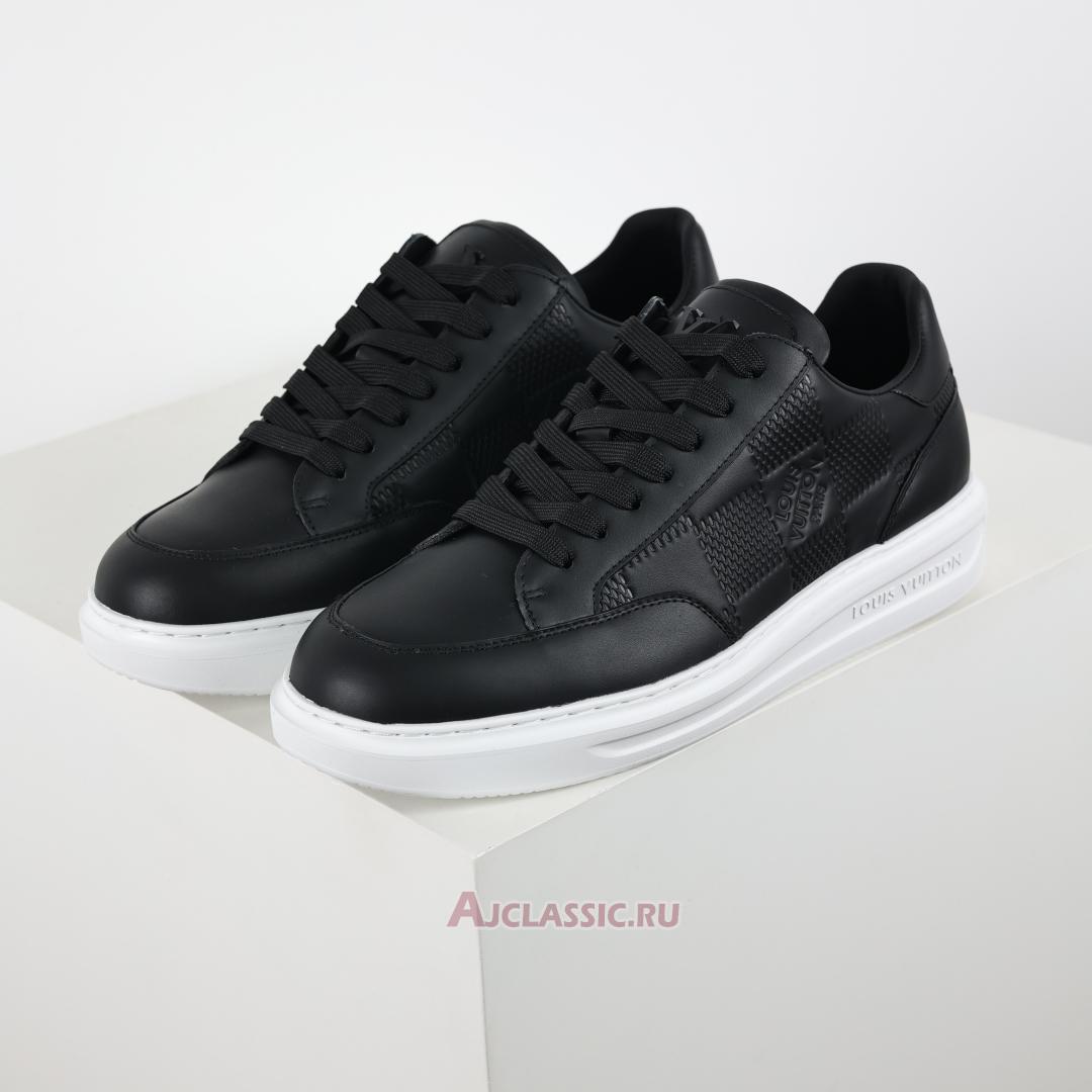 New Louis Vuitton LV Beverly Hills Sneaker "Black White" 1ACQGS Shoes
