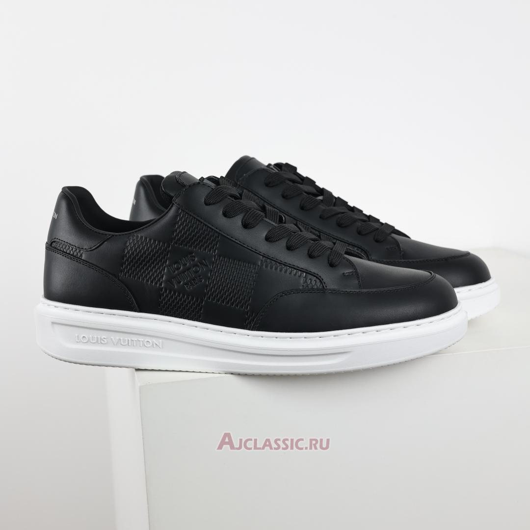 New Louis Vuitton LV Beverly Hills Sneaker "Black White" 1ACQGS Shoes