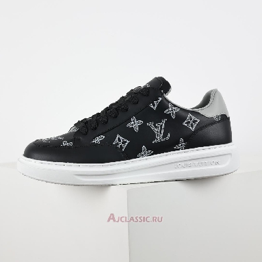 Buy Louis Vuitton LV Beverly Hills Sneaker Black Grey Monogram Black 1ABMD1 Quality Reps Replicas Shoes