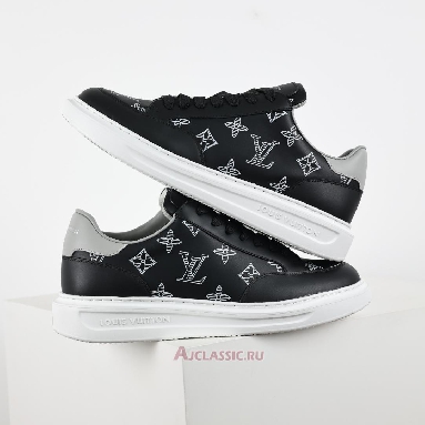 Buy Louis Vuitton LV Beverly Hills Sneaker Black Grey Monogram Black 1ABMD1 Quality Reps Replicas Shoes