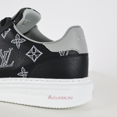 Buy Louis Vuitton LV Beverly Hills Sneaker Black Grey Monogram Black 1ABMD1 Quality Reps Replicas Shoes