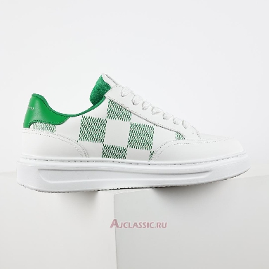 Buy Louis Vuitton LV Beverly Hills Sneaker White Green Green 1ACEZA Quality Reps Replicas Shoes