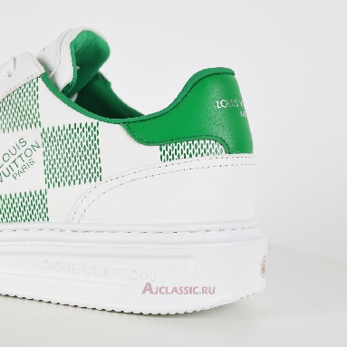 Buy Louis Vuitton LV Beverly Hills Sneaker White Green Green 1ACEZA Quality Reps Replicas Shoes