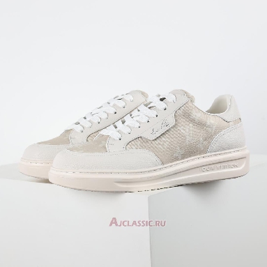 Buy Louis Vuitton LV Beverly Hills Sneaker Beige Monogram Beige 1ACQMG Quality Reps Replicas Shoes