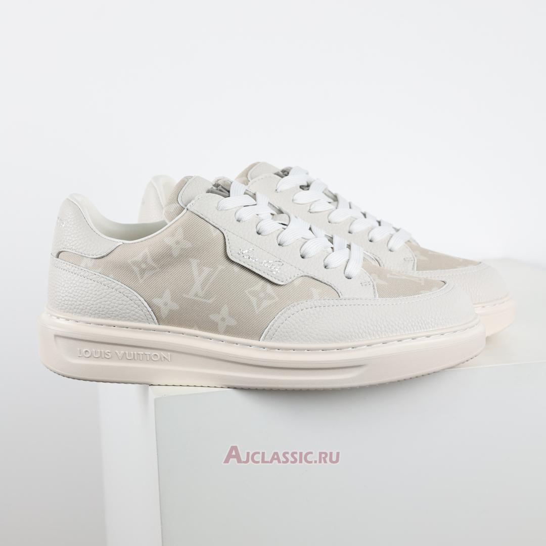 New Louis Vuitton LV Beverly Hills Sneaker "Beige Monogram" 1ACQMG Shoes