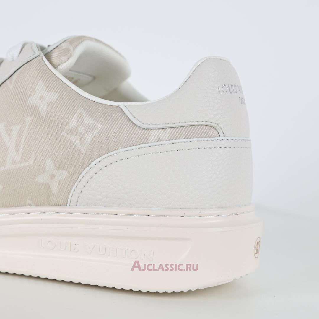 New Louis Vuitton LV Beverly Hills Sneaker "Beige Monogram" 1ACQMG Shoes