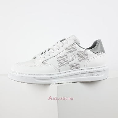Buy Louis Vuitton LV Beverly Hills Sneaker White Grey Grey 1ACEYQ Quality Reps Replicas Shoes