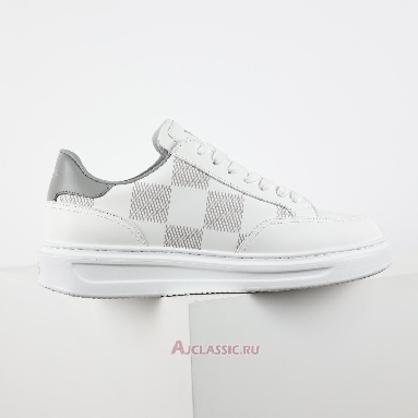 Buy Louis Vuitton LV Beverly Hills Sneaker White Grey Grey 1ACEYQ Quality Reps Replicas Shoes
