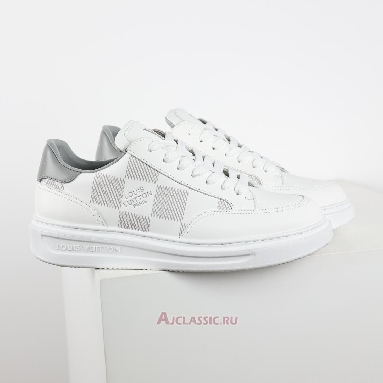 Buy Louis Vuitton LV Beverly Hills Sneaker White Grey Grey 1ACEYQ Quality Reps Replicas Shoes