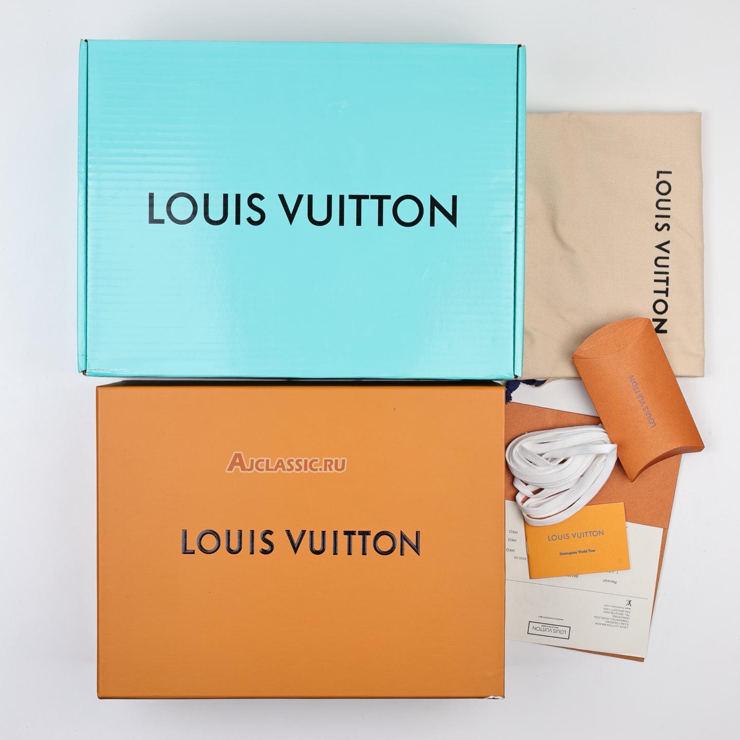 New Louis Vuitton LV Beverly Hills Sneaker "White Grey" 1ACEYQ Shoes