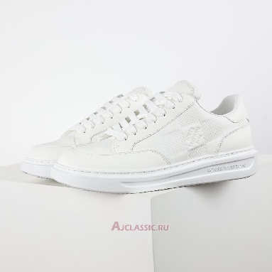 Buy Louis Vuitton LV Beverly Hills Sneaker White White 1ACQHS Quality Reps Replicas Shoes