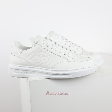 Buy Louis Vuitton LV Beverly Hills Sneaker White White 1ACQHS Quality Reps Replicas Shoes