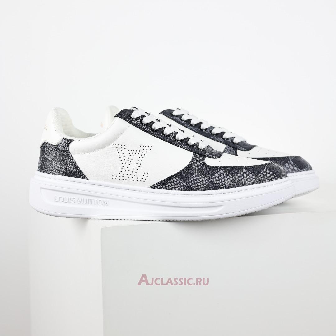 New Louis Vuitton LV Beverly Hills Sneaker "Grey White" 1ABMD1-2 Shoes