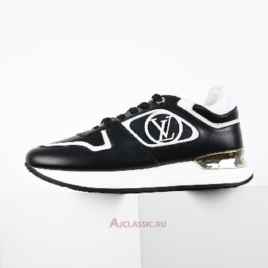 Buy Louis Vuitton LV Neo Run Away Sneaker Black White Black 1ACGLK Quality Reps Replicas Shoes