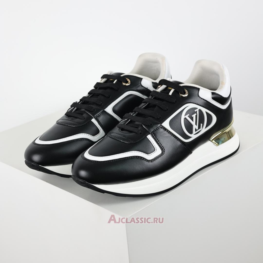 New Louis Vuitton LV Neo Run Away Sneaker "Black White" 1ACGLK Shoes