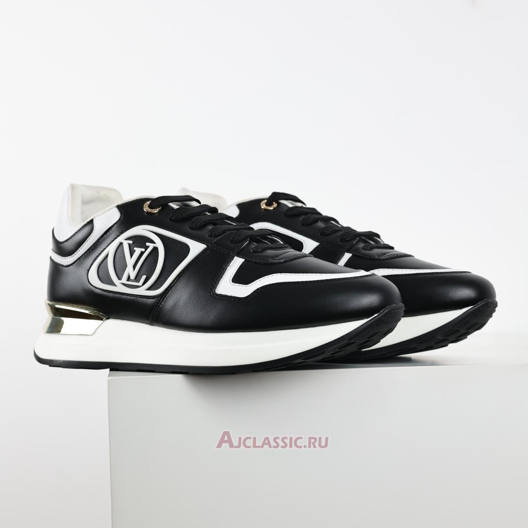 New Louis Vuitton LV Neo Run Away Sneaker "Black White" 1ACGLK Shoes