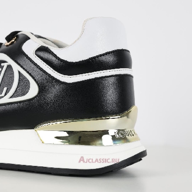 Buy Louis Vuitton LV Neo Run Away Sneaker Black White Black 1ACGLK Quality Reps Replicas Shoes