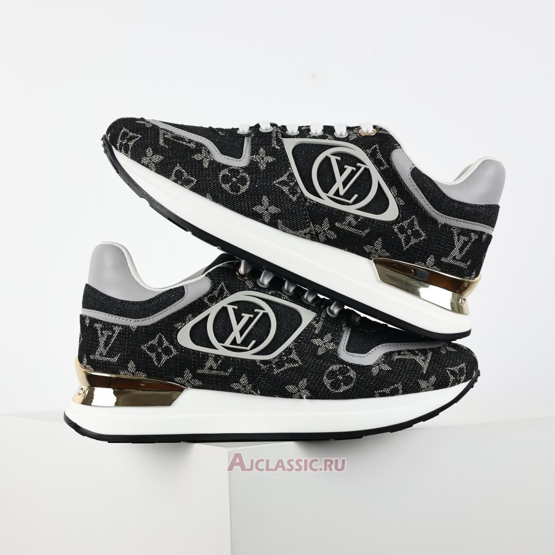 New Louis Vuitton LV Neo Run Away Sneaker "Black Grey Monogram" 1ACKUR Shoes