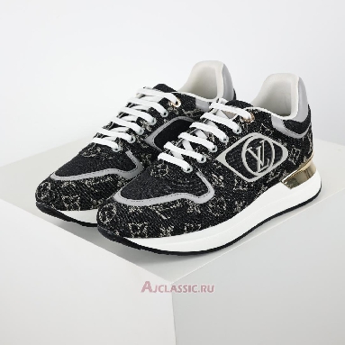 Buy Louis Vuitton LV Neo Run Away Sneaker Black Grey Monogram Black 1ACKUR Quality Reps Replicas Shoes