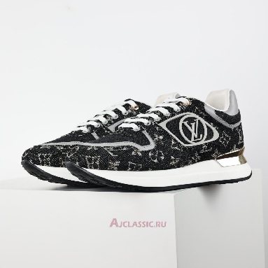 Buy Louis Vuitton LV Neo Run Away Sneaker Black Grey Monogram Black 1ACKUR Quality Reps Replicas Shoes