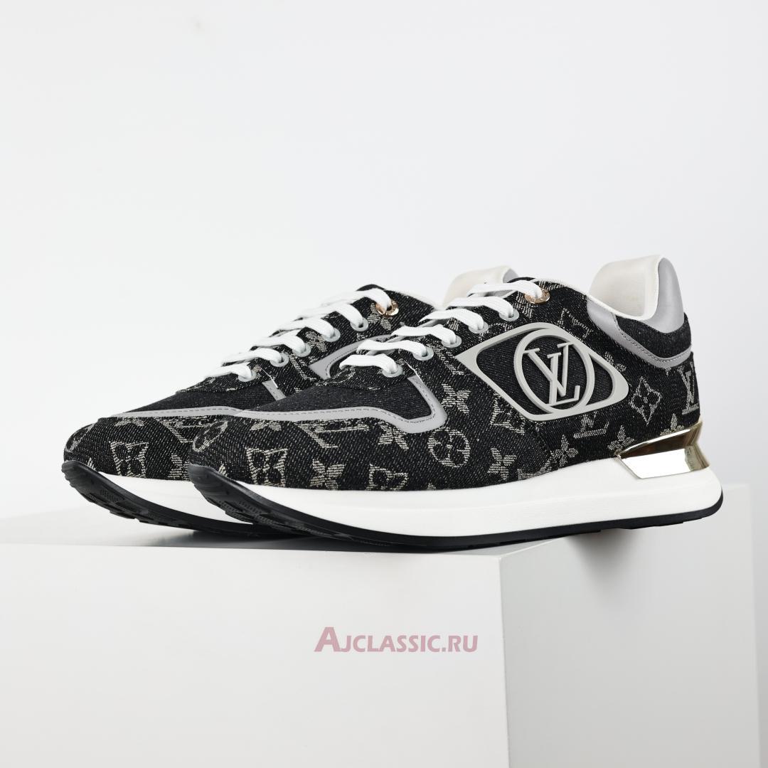 New Louis Vuitton LV Neo Run Away Sneaker "Black Grey Monogram" 1ACKUR Shoes