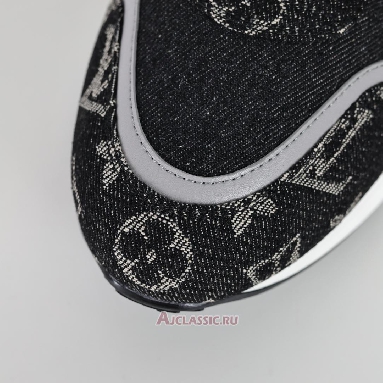 Buy Louis Vuitton LV Neo Run Away Sneaker Black Grey Monogram Black 1ACKUR Quality Reps Replicas Shoes