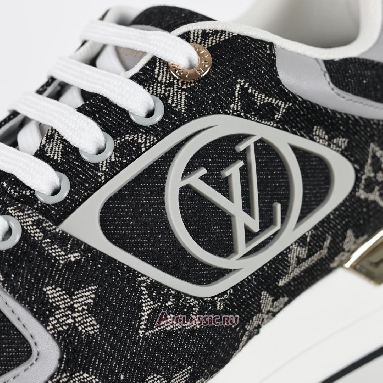 Buy Louis Vuitton LV Neo Run Away Sneaker Black Grey Monogram Black 1ACKUR Quality Reps Replicas Shoes