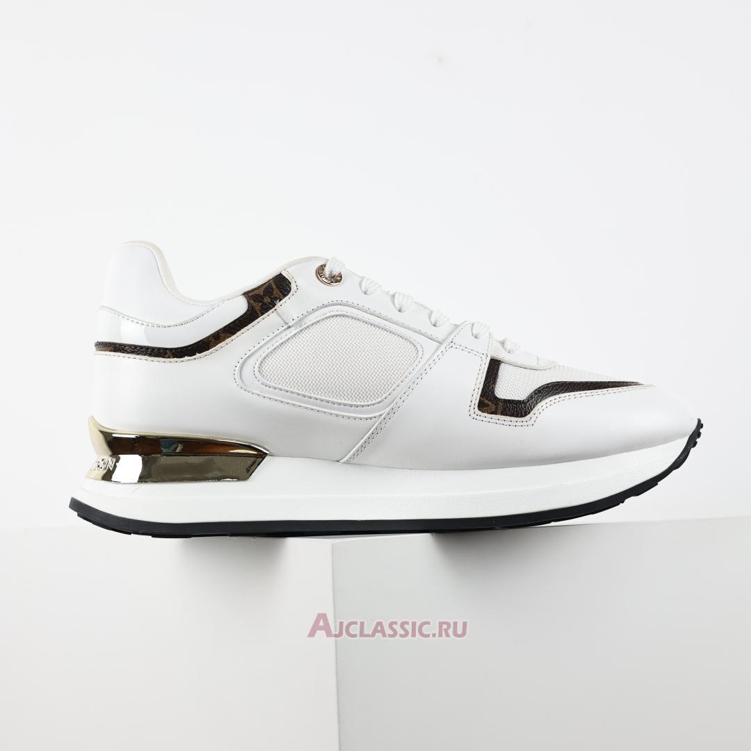 New Louis Vuitton LV Neo Run Away Sneaker "White Brown" 1ACPAH Shoes