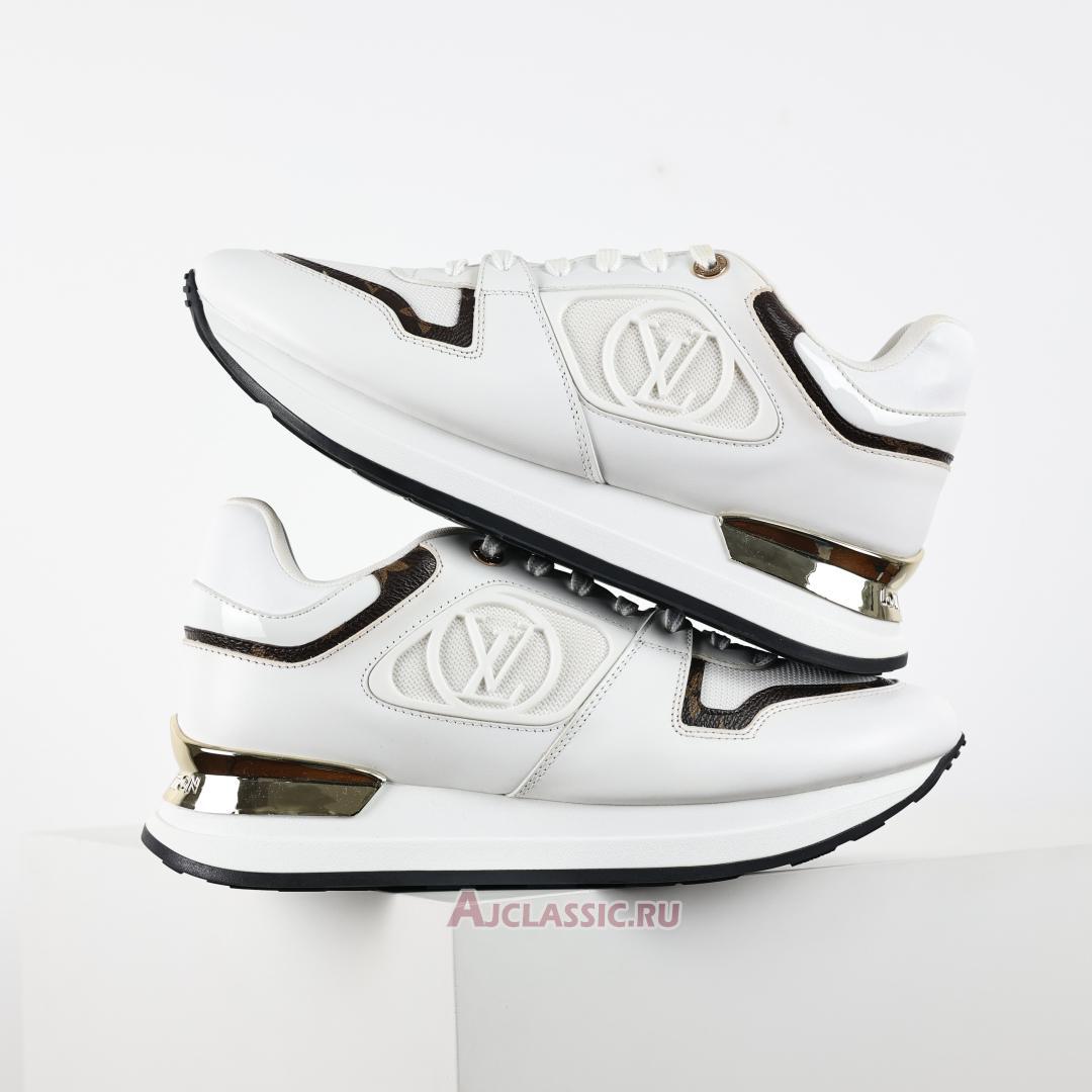 New Louis Vuitton LV Neo Run Away Sneaker "White Brown" 1ACPAH Shoes