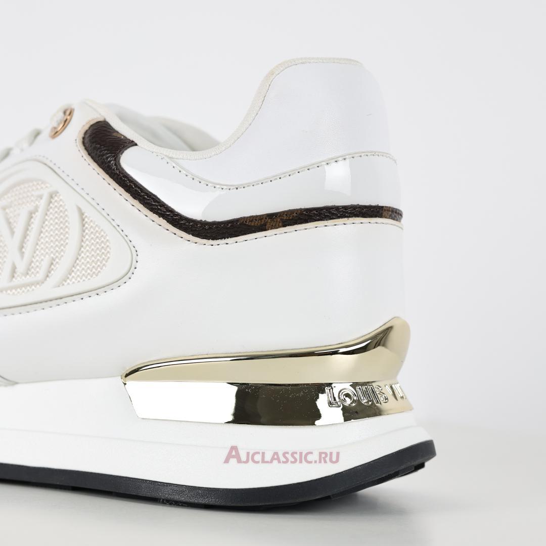 New Louis Vuitton LV Neo Run Away Sneaker "White Brown" 1ACPAH Shoes